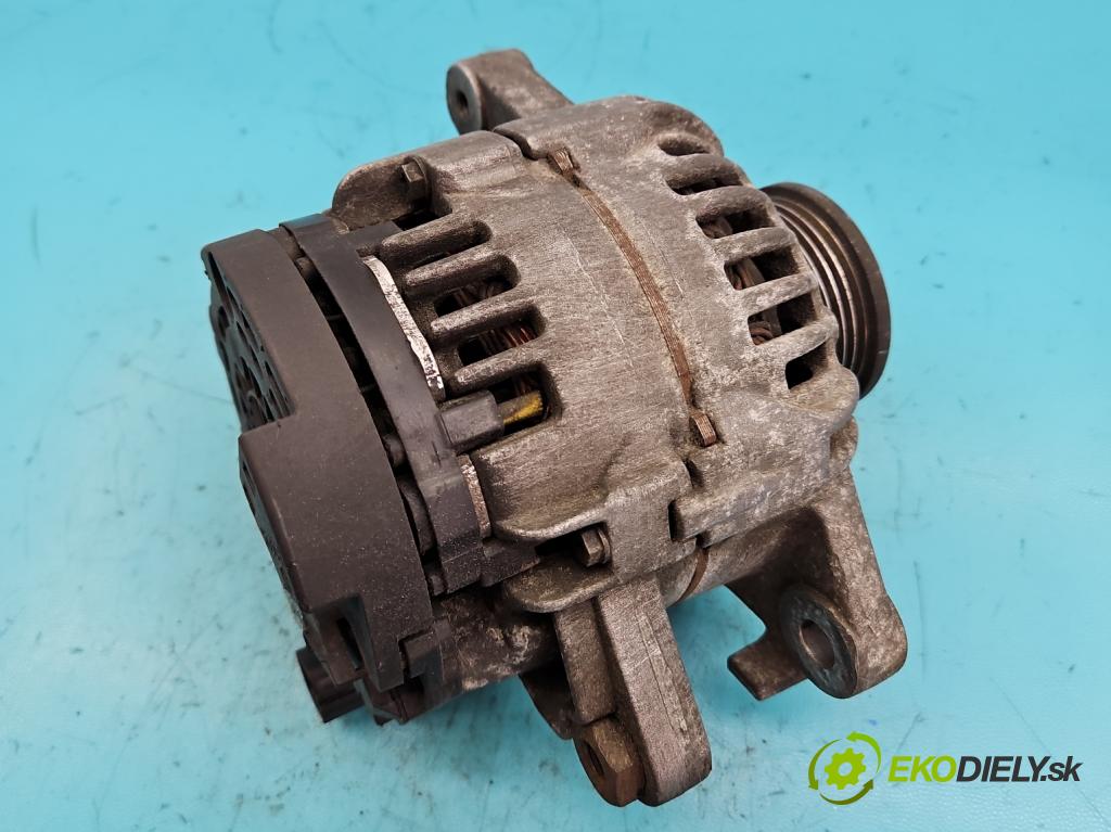 Toyota Yaris II 2005-2011 1.4 D4D 90 HP manual 66 kW 1364 cm3 5- Alternator 27060-0N011 (Alternátory)