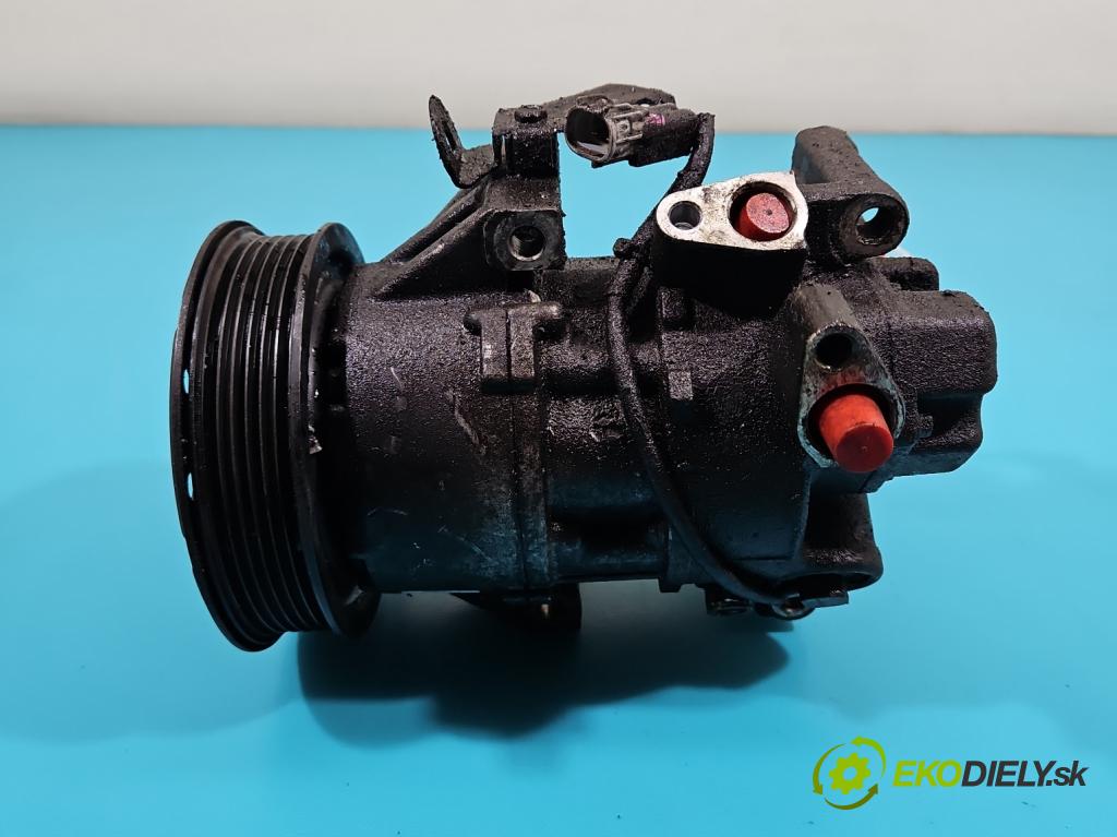 Toyota Yaris II 2005-2011 1.4 D4D 90 HP manual 66 kW 1364 cm3 5- Kompresor: klimatizácie GE447220-9739 (Kompresory klimatizácie)