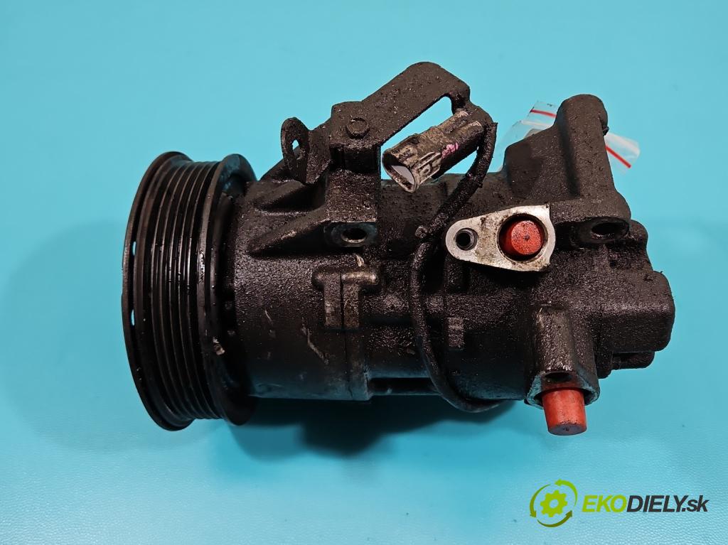 Toyota Yaris II 2005-2011 1.4 D4D 90 HP manual 66 kW 1364 cm3 5- Kompresor: klimatizácie GE447220-9739 (Kompresory klimatizácie)