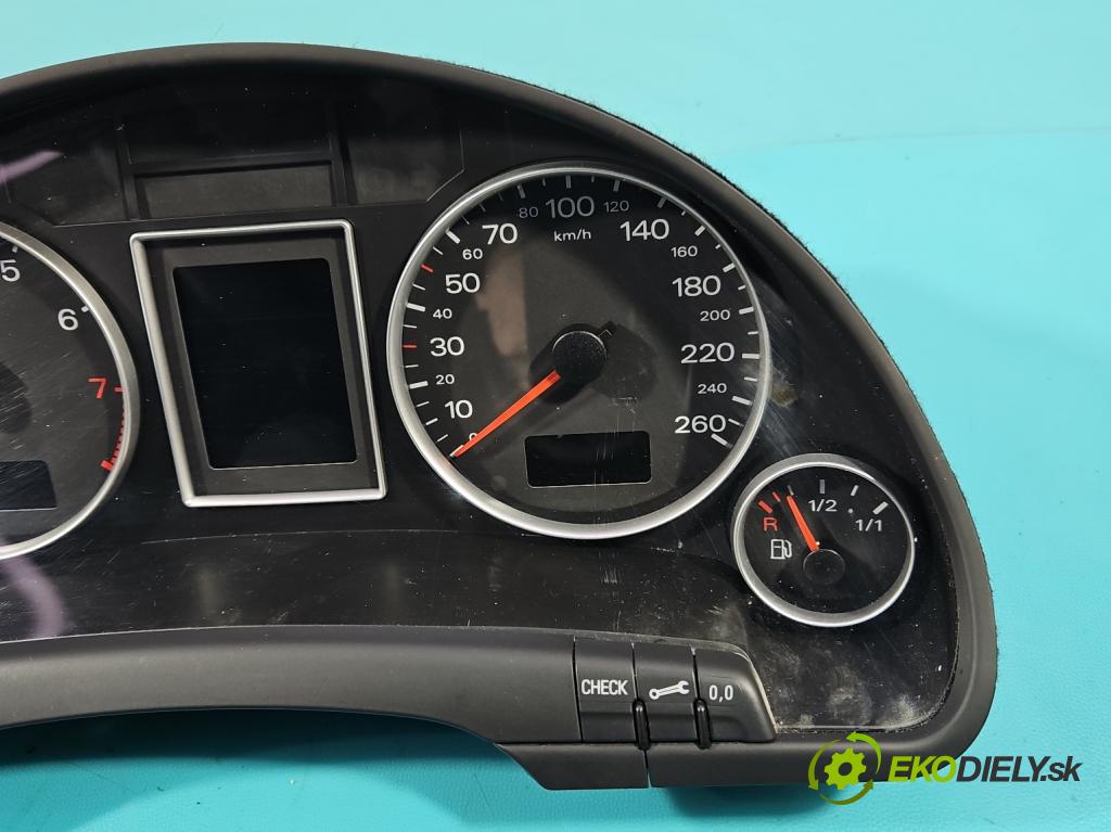 Audi A4 B7 2004-2008 1.8 T 163 HP manual 120 kW 1781 cm3 5- prístrojovka/ budíky 8E0920901C (Prístrojové dosky, displeje)