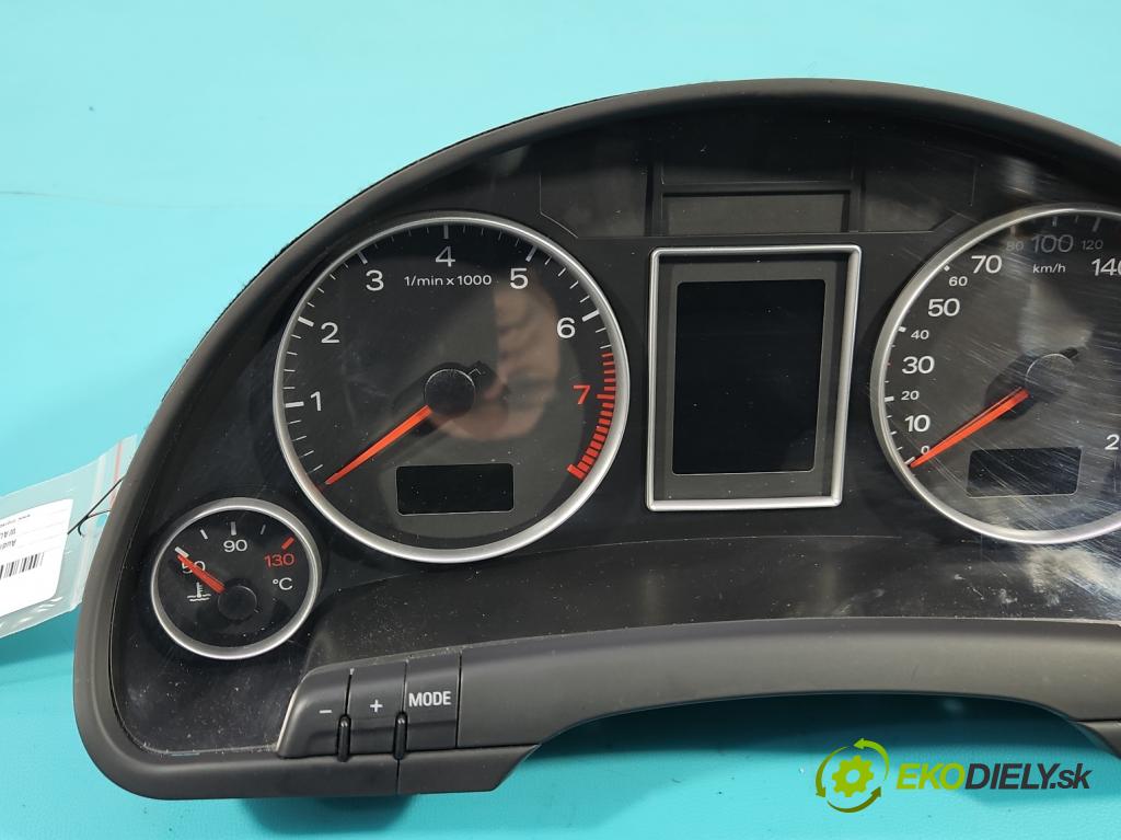 Audi A4 B7 2004-2008 1.8 T 163 HP manual 120 kW 1781 cm3 5- prístrojovka/ budíky 8E0920901C (Prístrojové dosky, displeje)