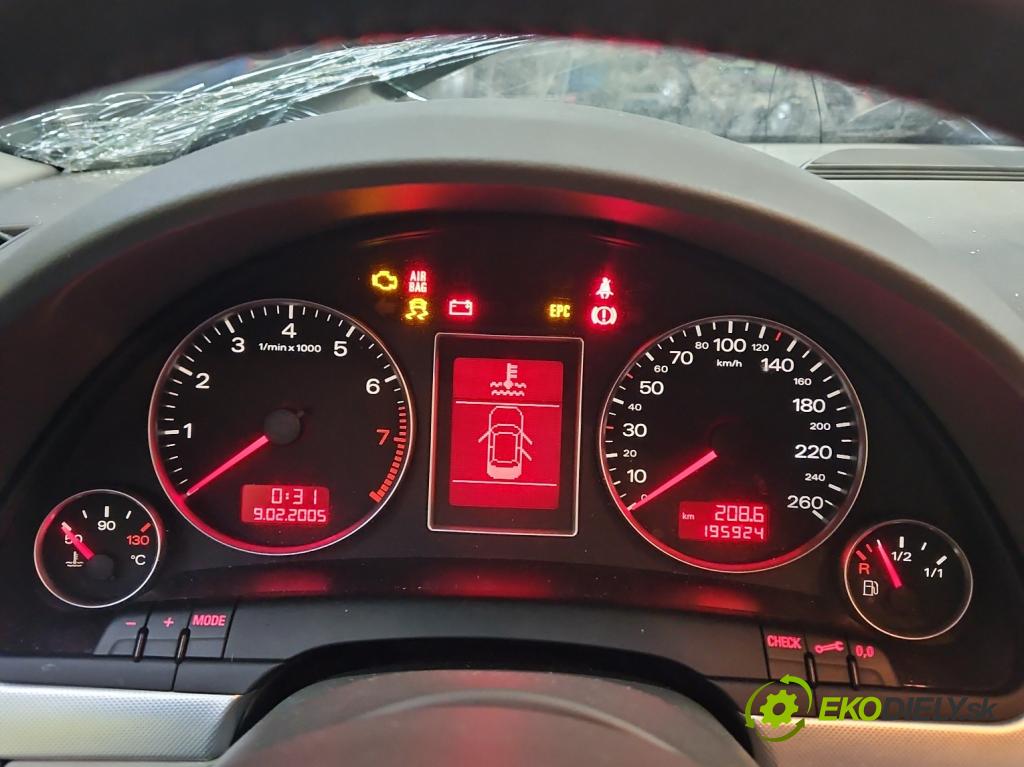 Audi A4 B7 2004-2008 1.8 T 163 HP manual 120 kW 1781 cm3 5- prístrojovka/ budíky 8E0920901C (Prístrojové dosky, displeje)