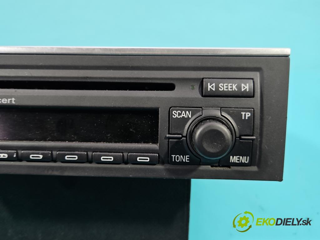 Audi A4 B7 2004-2008 1.8 T 163 HP manual 120 kW 1781 cm3 5- Radio originál 8E0035186D