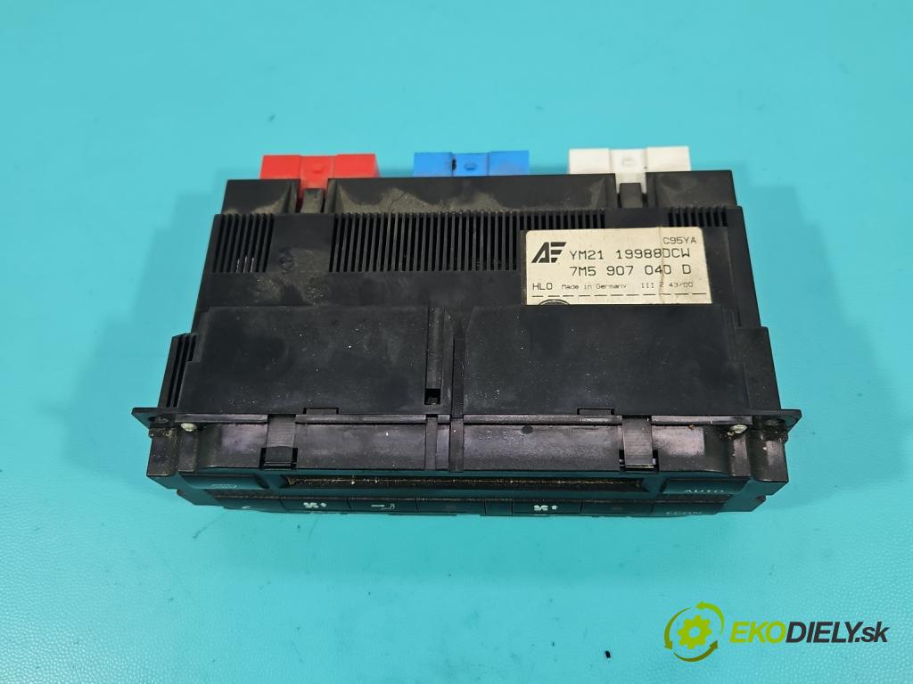 Ford Galaxy Mk1 1995-2006 2.3 16v 145 HP manual 107 kW 2295 cm3 5- panel kúrenia 7M5907040D