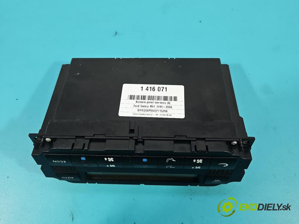 Ford Galaxy Mk1 1995-2006 2.3 16v 145 HP manual 107 kW 2295 cm3 5- panel kúrenia 7M5907040D