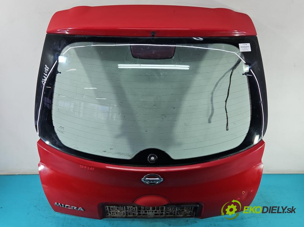 Nissan Micra K12 2003-2010 1.2 16V 65 hp manual 48 kW 1200 cm3 5- zadní kufrové dveře  (Zadní kapoty)