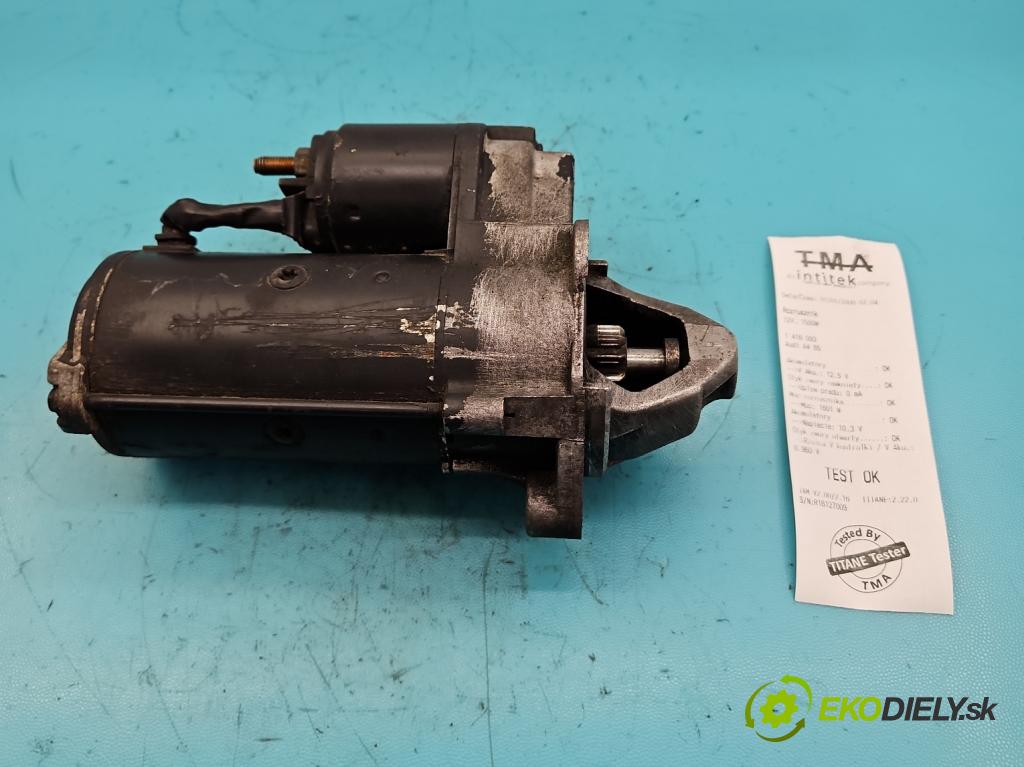 Audi A4 B5 1994-2001 1.9 TDI 90 HP manual 66 kW 1896 cm3 4- štartér 068911024E (Štartéry)