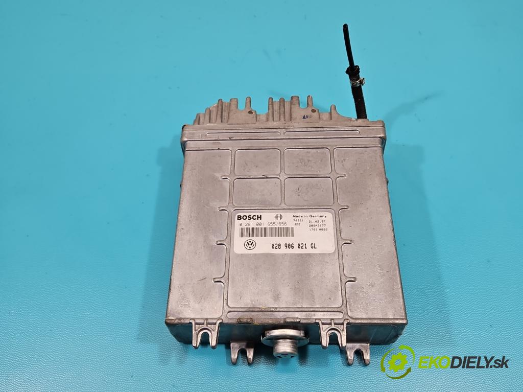Audi A4 B5 1994-2001 1.9 TDI 90 HP manual 66 kW 1896 cm3 4- riadiaca jednotka motora 0281001655/656