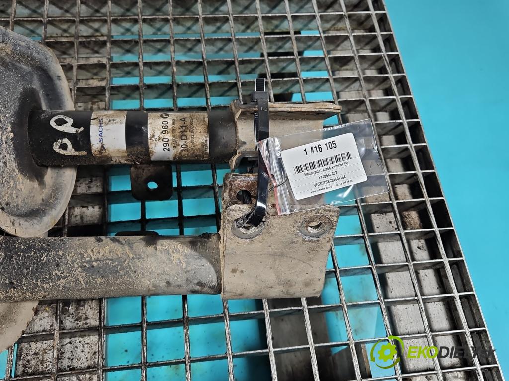 Peugeot 307 1.6 HDI 90 hp manual 66 kW 1560 cm3 5- tlumič přední komplet