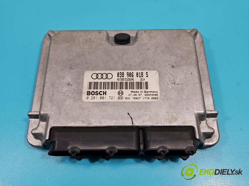 Vw Passat B5 1995-2005 1.9 TDI 110 HP manual 81 kW 1896 cm3 5- riadiaca jednotka motora 038906018S