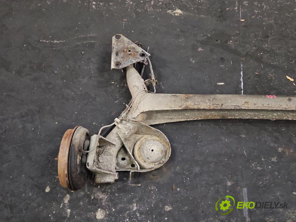 Fiat Panda II 2003-2012 1.1b 54 hp manual 40 kW 1108 cm3 5- zadní výztuha  (Výztuhy zadní)