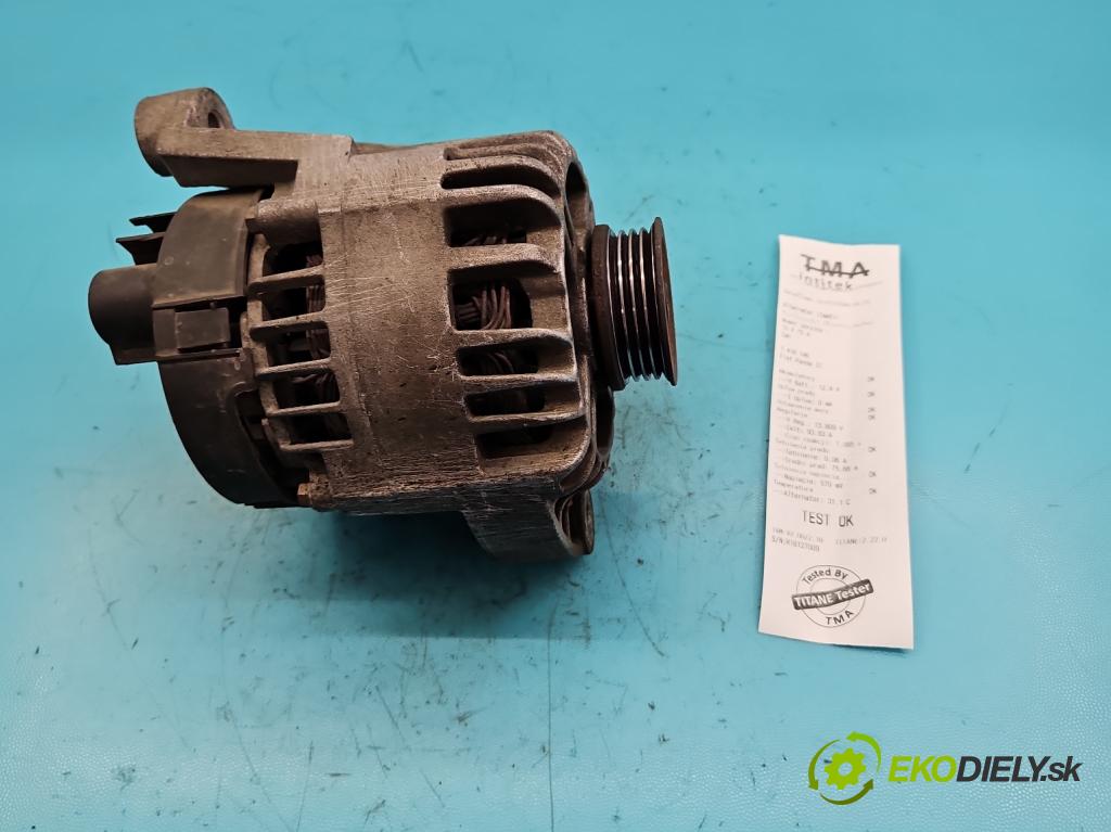 Fiat Panda II 2003-2012 1.1b 54 HP manual 40 kW 1108 cm3 5- Alternator  (Alternátory)