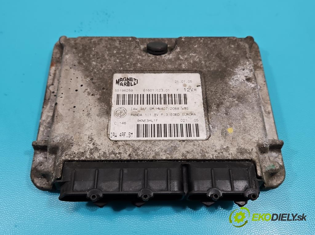 Fiat Panda II 2003-2012 1.1b 54 HP manual 40 kW 1108 cm3 5- riadiaca jednotka motora 55196259