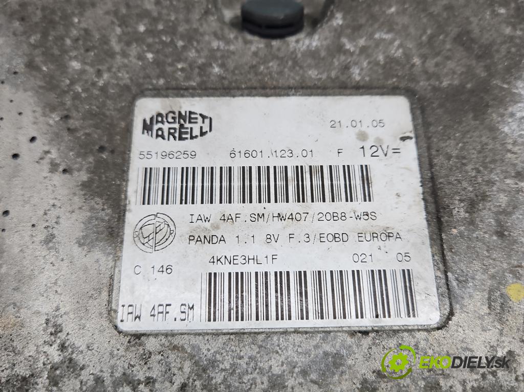 Fiat Panda II 2003-2012 1.1b 54 HP manual 40 kW 1108 cm3 5- riadiaca jednotka motora 55196259