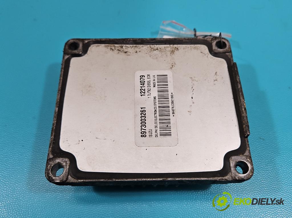 Opel Combo C 2001-2011 1.7 DTI 75 HP manual 55 kW 1686 cm3 4- riadiaca jednotka motora 8973003261