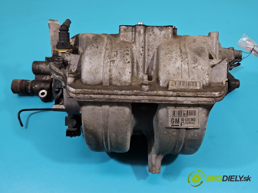 Opel Zafira A 1999-2005 1.8 16v 125 HP manual 92 kW 1796 cm3 5- zvod nasávací 90536060 (Sacie potrubia)