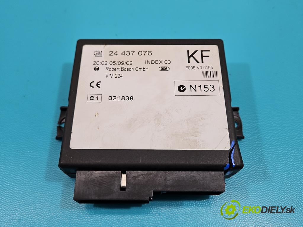Opel Zafira A 1999-2005 1.8 16v 125 HP manual 92 kW 1796 cm3 5- riadiaca jednotka motora 55351752