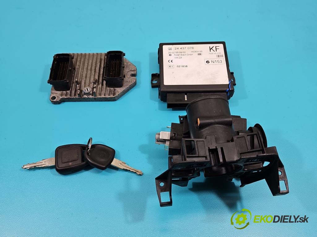 Opel Zafira A 1999-2005 1.8 16v 125 HP manual 92 kW 1796 cm3 5- riadiaca jednotka motora 55351752