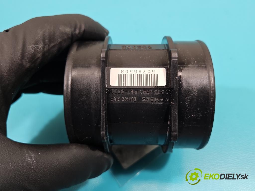 Opel Zafira A 1999-2005 1.8 16v 125 HP manual 92 kW 1796 cm3 5- průtokoměr: 90530463 (Váhy vzduchu)