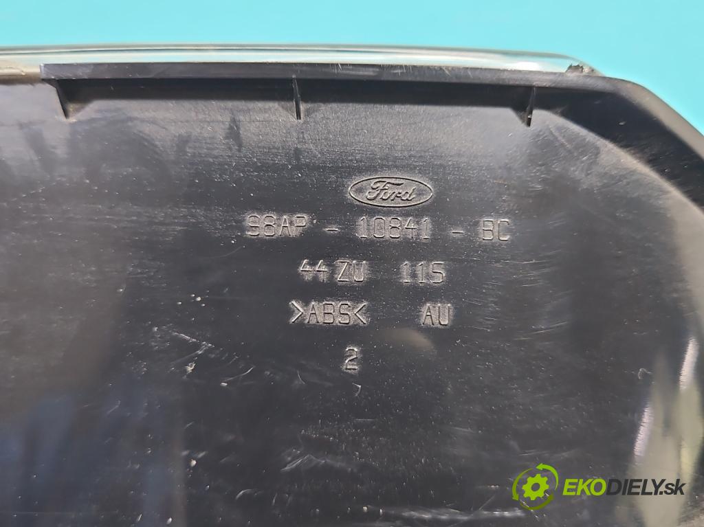 Ford Focus Mk1 1998-2004 1.6 16V 101 HP manual 74 kW 1596 cm3 5- prístrojovka/ budíky 98AP-10841-BC (Prístrojové dosky, displeje)