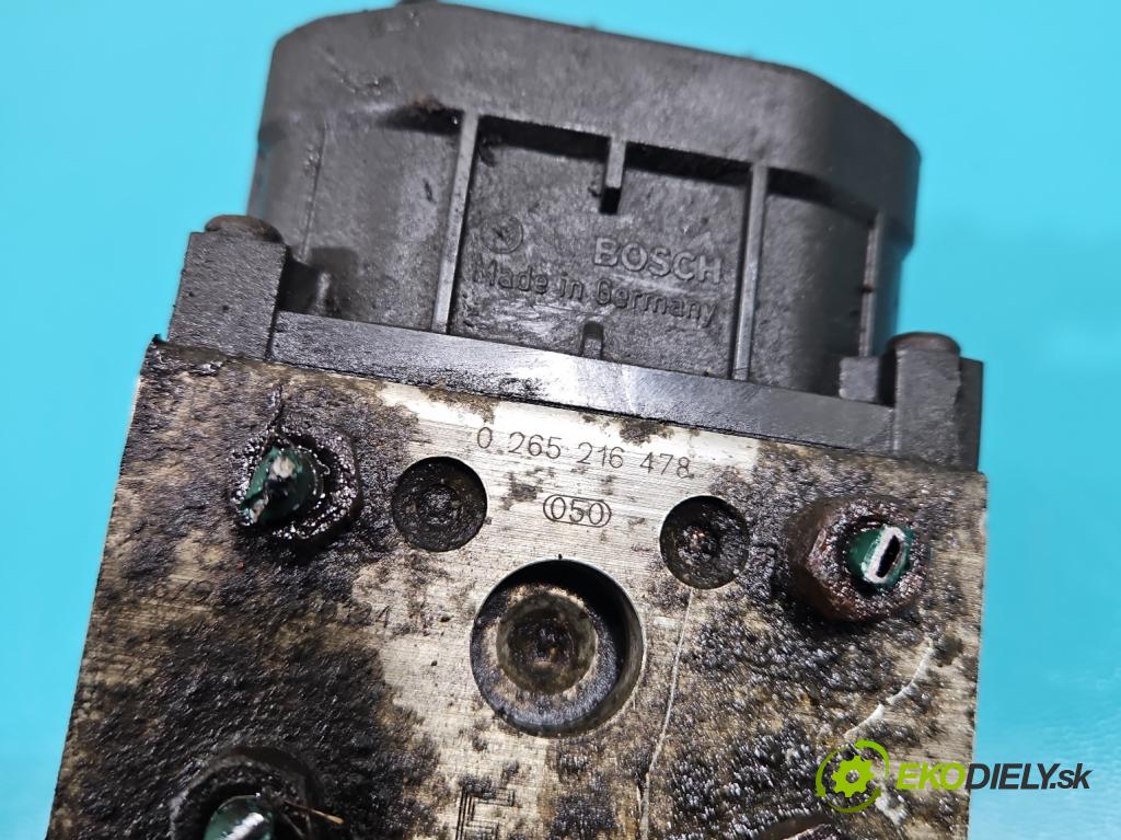 Opel Corsa C 2000-2006 1.2 16V 75 HP manual 55 kW 1199 cm3 5- čerpadlo abs 0265216478 (Pumpy ABS)