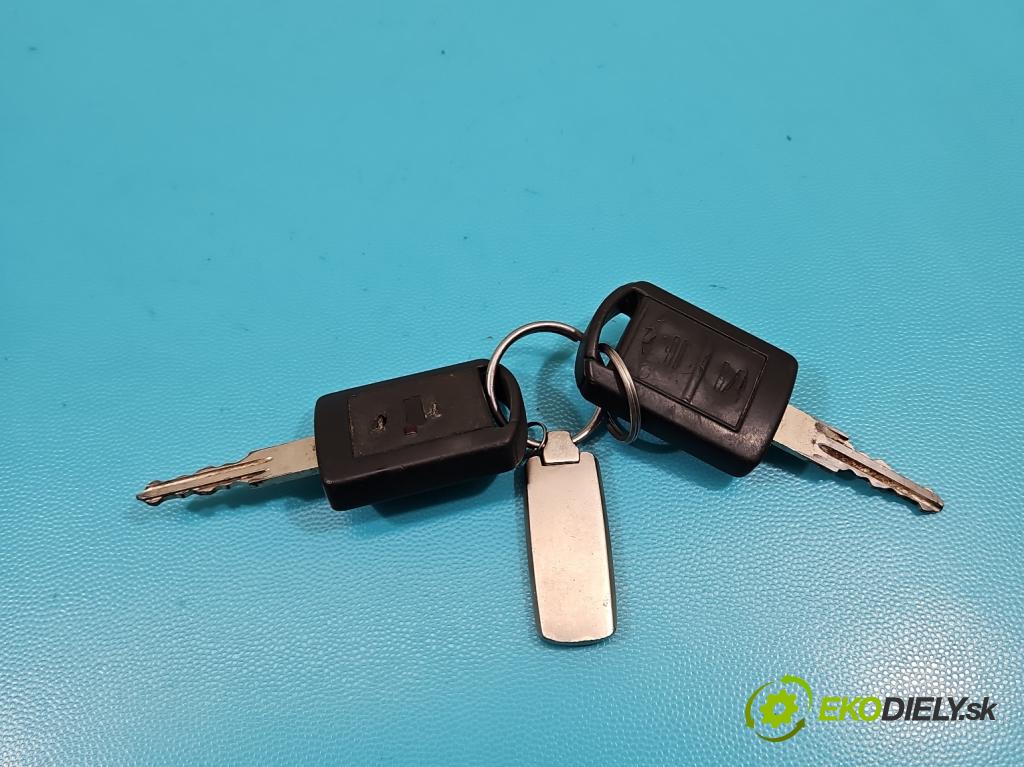 Opel Corsa C 2000-2006 1.2 16V 75 HP manual 55 kW 1199 cm3 5- Spínačka  (Spínacie skrinky a kľúče)