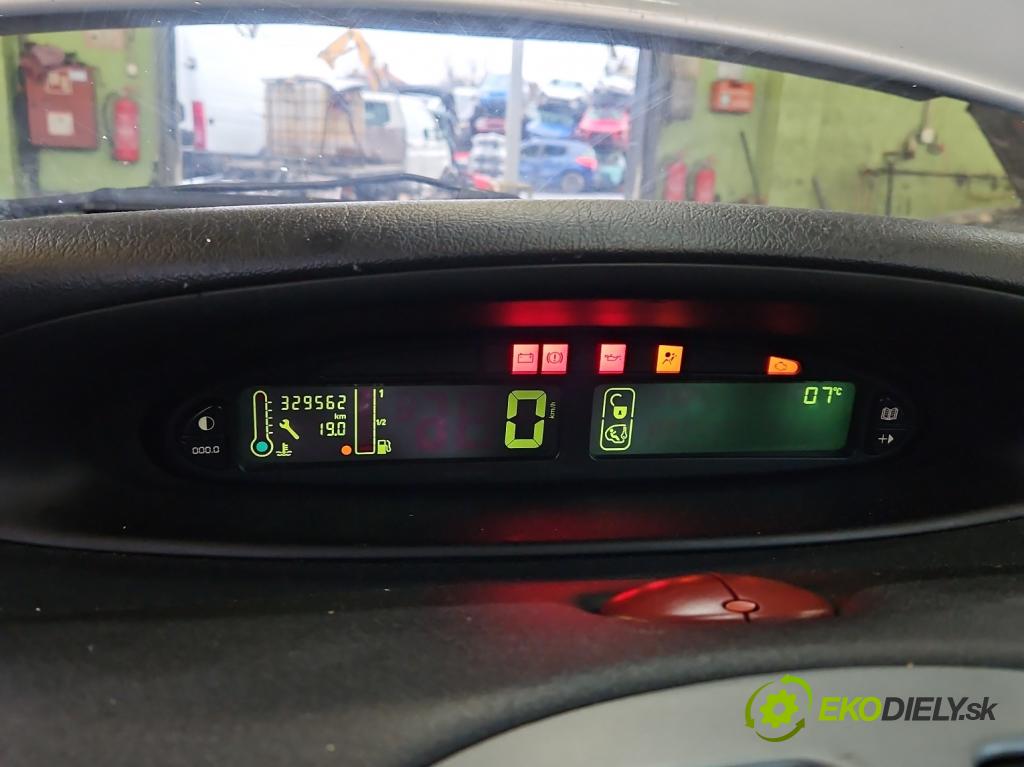Citroen Xsara Picasso 1,8.0 16V 116 HP manual 85 kW 1749 cm3 5- prístrojovka/ budíky 965166380 (Prístrojové dosky, displeje)