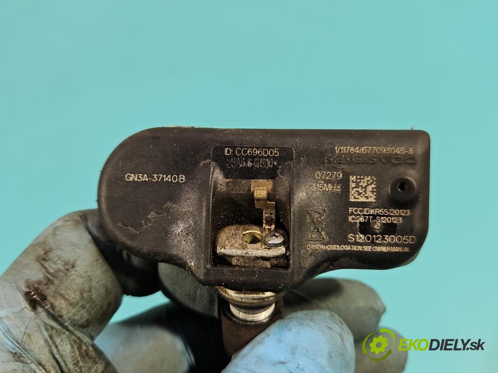 Mazda CX-9 2006-2015 3.7 V6 273KM: automatic 201 kW 3726 cm3 5- snímač tlaku pneumatika S120123005D (Snímače tlaku v pneumatikách)