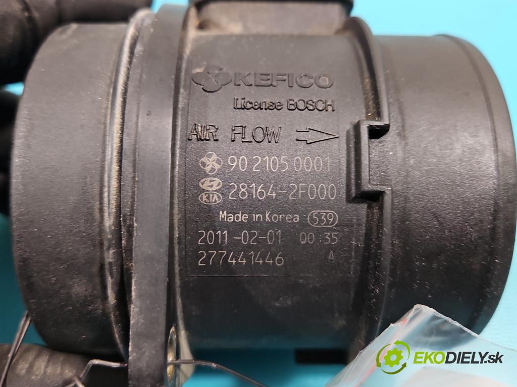 Kia Sportage III 2010-2015 2.0 CRDI 184hp automatic 135 kW 1998 cm3 5- průtokoměr: 28164-2F000 (Váhy vzduchu)