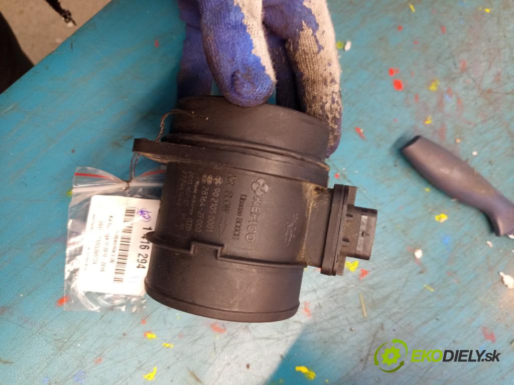 Kia Sportage III 2010-2015 2.0 CRDI 184 hp automatic 135 kW 1998 cm3 5- váha vzduchu 28164-2F000 (Snímač hmotnosti vzduchu)