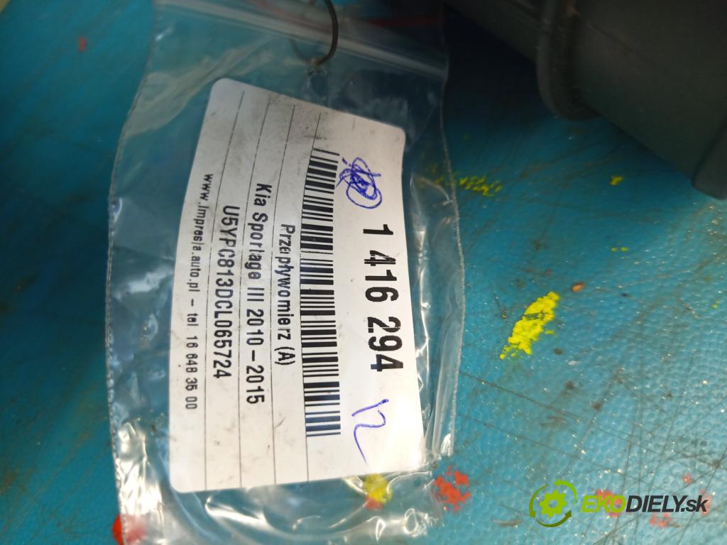 Kia Sportage III 2010-2015 2.0 CRDI 184 hp automatic 135 kW 1998 cm3 5- váha vzduchu 28164-2F000 (Snímač hmotnosti vzduchu)