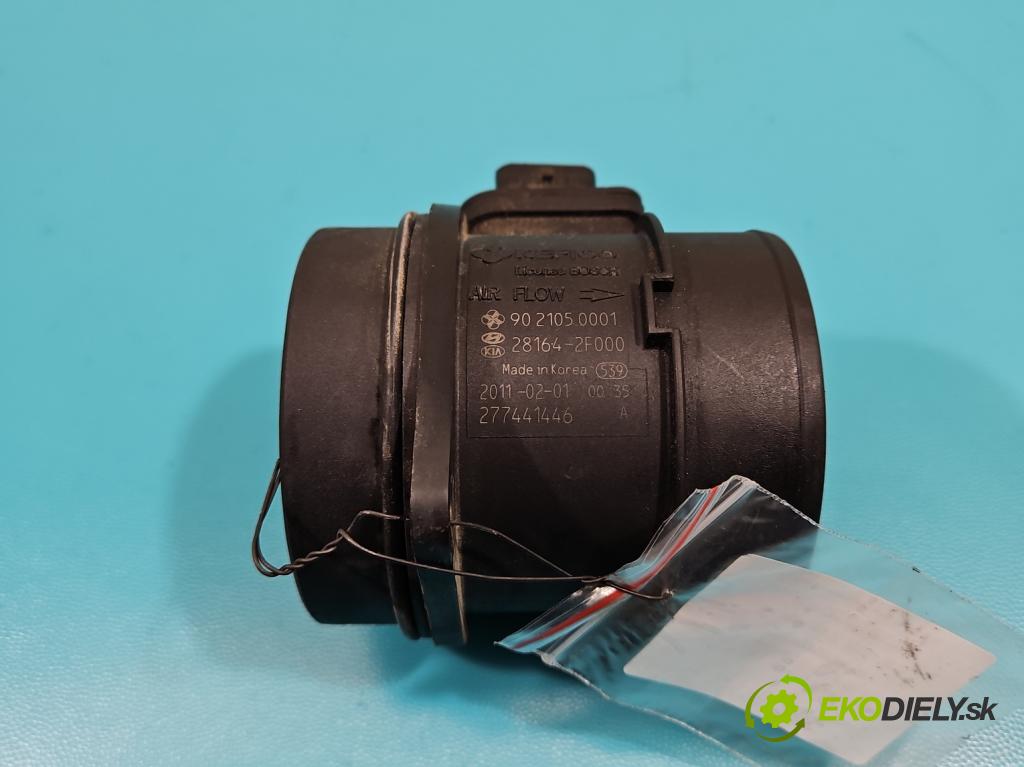 Kia Sportage III 2010-2015 2.0 CRDI 184hp automatic 135 kW 1998 cm3 5- průtokoměr: 28164-2F000 (Váhy vzduchu)