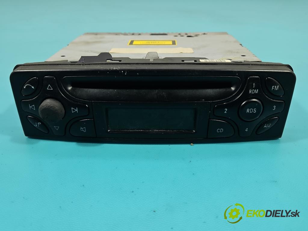 Mercedes C W203 2000-2007 1.8 kompresor 143 HP automatic 105 kW 1796 cm3 4- Radio originál A2038202286