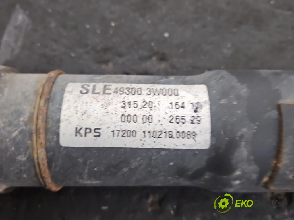 Kia Sportage III 2010-2015 2.0 CRDI 184hp automatic 135 kW 1998 cm3 5- Hřídel: zadné 49300-3W000 (Kardaňový hriadeľ)