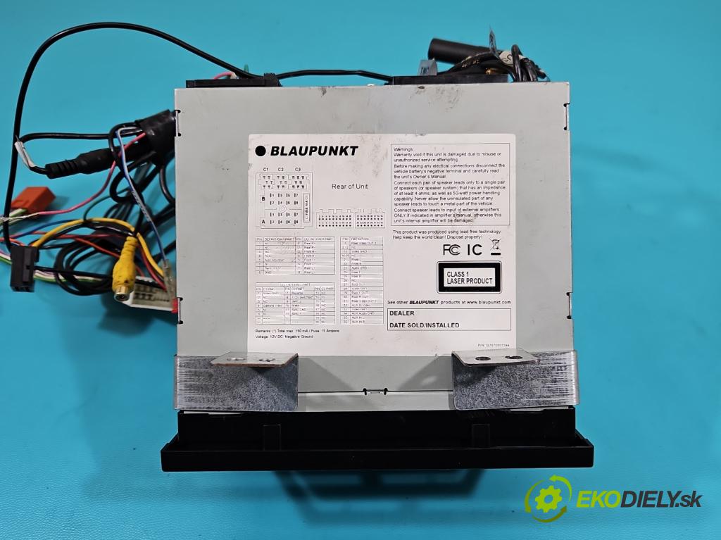 Hyundai Ix35 2.0 16V 163 HP automatic 120 kW 1998 cm3 5- Radio BLAUPUNKT NEW YORK 800