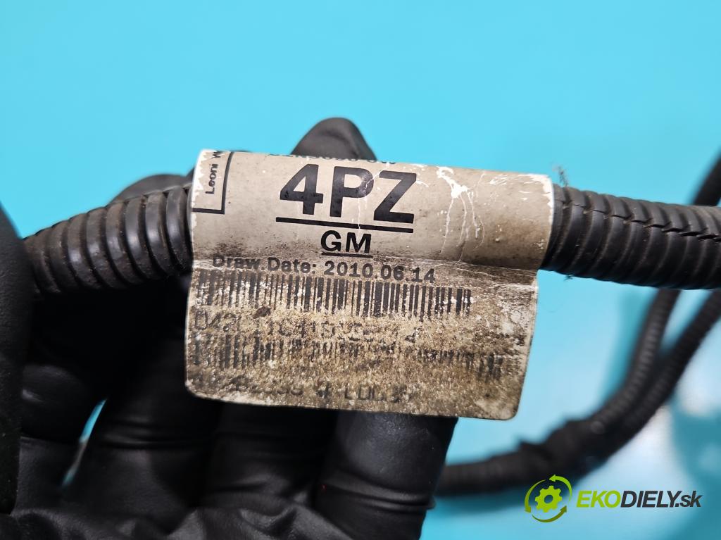 Opel Astra IV 2009-2015 1.7 CDTI 125 HP manual 92 kW 1686 cm3 5- Zväzok: nárazník predné 13282338