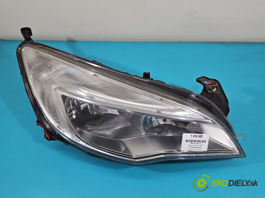 Opel Astra IV 2009-2015 1.7 CDTI 125 HP manual 92 kW 1686 cm3 5- Reflektor: pravý 13253647 (Pravé)