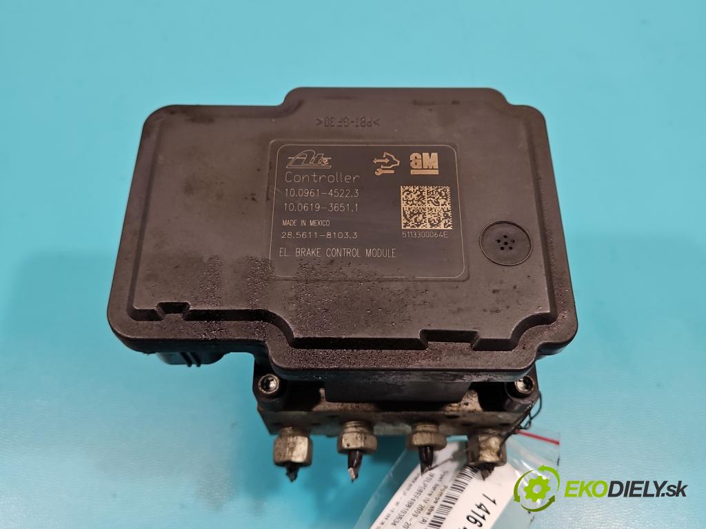 Opel Astra IV 2009-2015 1.7 CDTI 125 HP manual 92 kW 1686 cm3 5- čerpadlo abs 13356789 (Pumpy ABS)