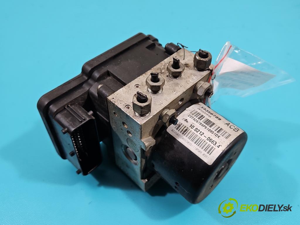 Opel Astra IV 2009-2015 1.7 CDTI 125 HP manual 92 kW 1686 cm3 5- čerpadlo abs 13356789 (Pumpy ABS)