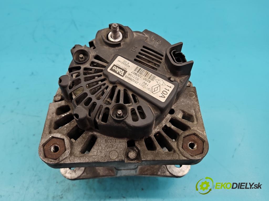 Renault Megane II 2003-2008 1.4 16V 98 HP manual 72 kW 1390 cm3 5- Alternator 8200100907 (Alternátory)