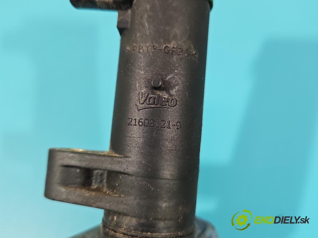 Renault Megane II 2003-2008 1.4 16V 98 HP manual 72 kW 1390 cm3 5- cievka zapaľovacia 2163121-9 (Zapaľovacie cievky, moduly)