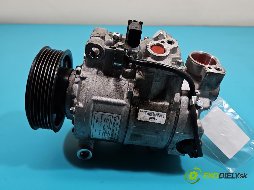 Audi A4 B6 2000-2004 1.9 TDI (AVF) 131 HP manual 96 kW 1896 cm3 4- Kompresor: klimatizácie 4E0260805AD (Kompresory klimatizácie)