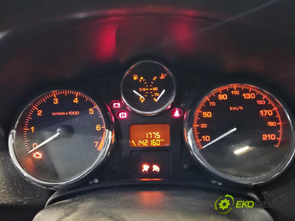 Peugeot 207 1.4b: 73 HP manual 54 kW 1360 cm3 5- prístrojovka/ budíky 9666132480 (Prístrojové dosky, displeje)