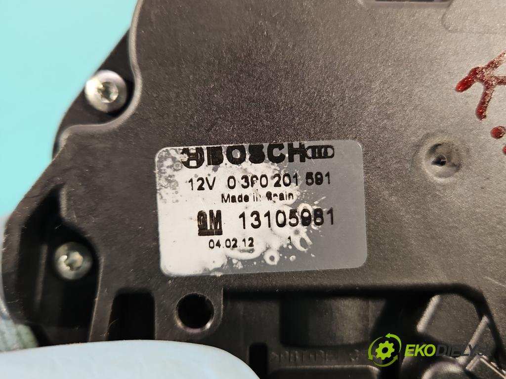 Opel Astra III 2004-2014 1.8 16V 125 hp manual 92 kW 1796 cm3 5- motor stěrače zadní 13105981
