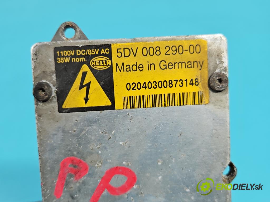 Opel Astra III 2004-2014 1.8 16V 125 HP manual 92 kW 1796 cm3 5- střídač: xenon 5DV008290-00 (Riadiaca jednotka xenónu)