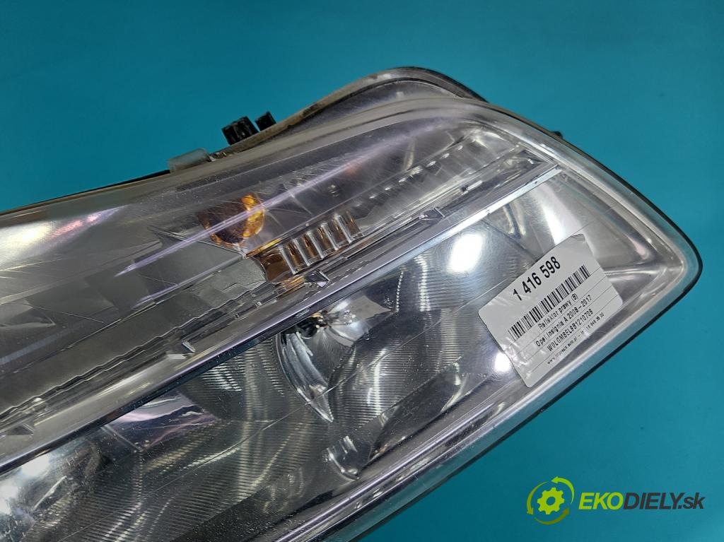 Opel Insignia A 2008-2017 2.0 CDTI 131 HP automatic 96 kW 1956 cm3 5- Reflektor: pravý 13226783 (Pravé)