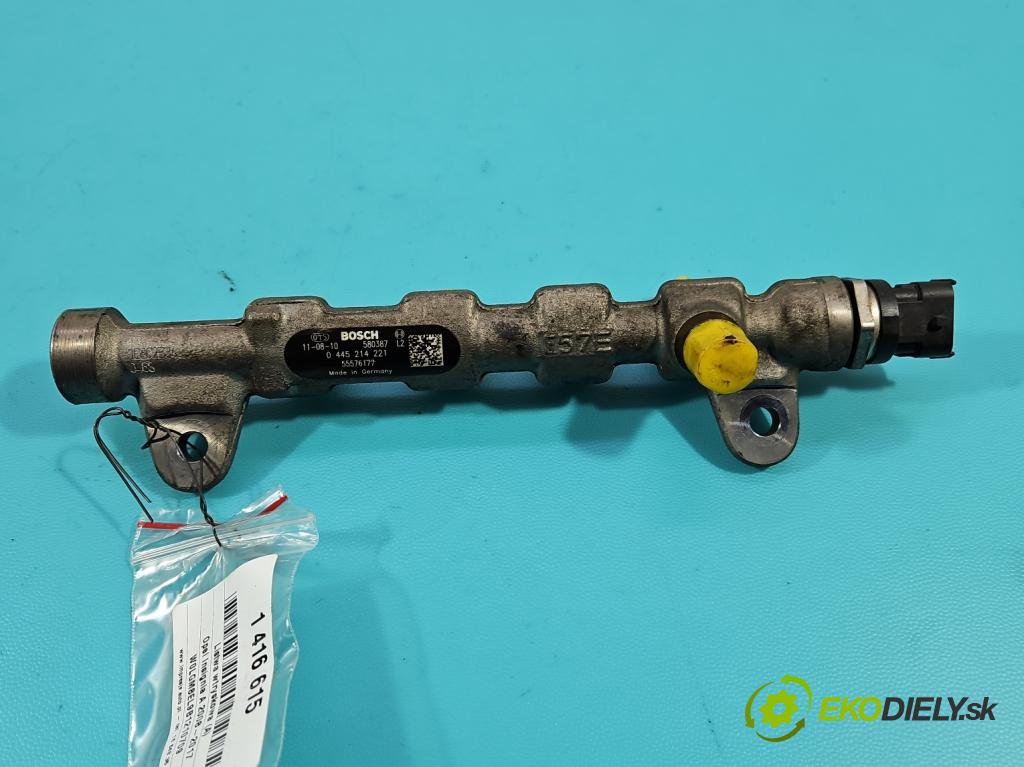 Opel Insignia A 2008-2017 2.0 CDTI 131 HP automatic 96 kW 1956 cm3 5- lišta vstrekovacia 0445214221 (Vstrekovacie lišty)