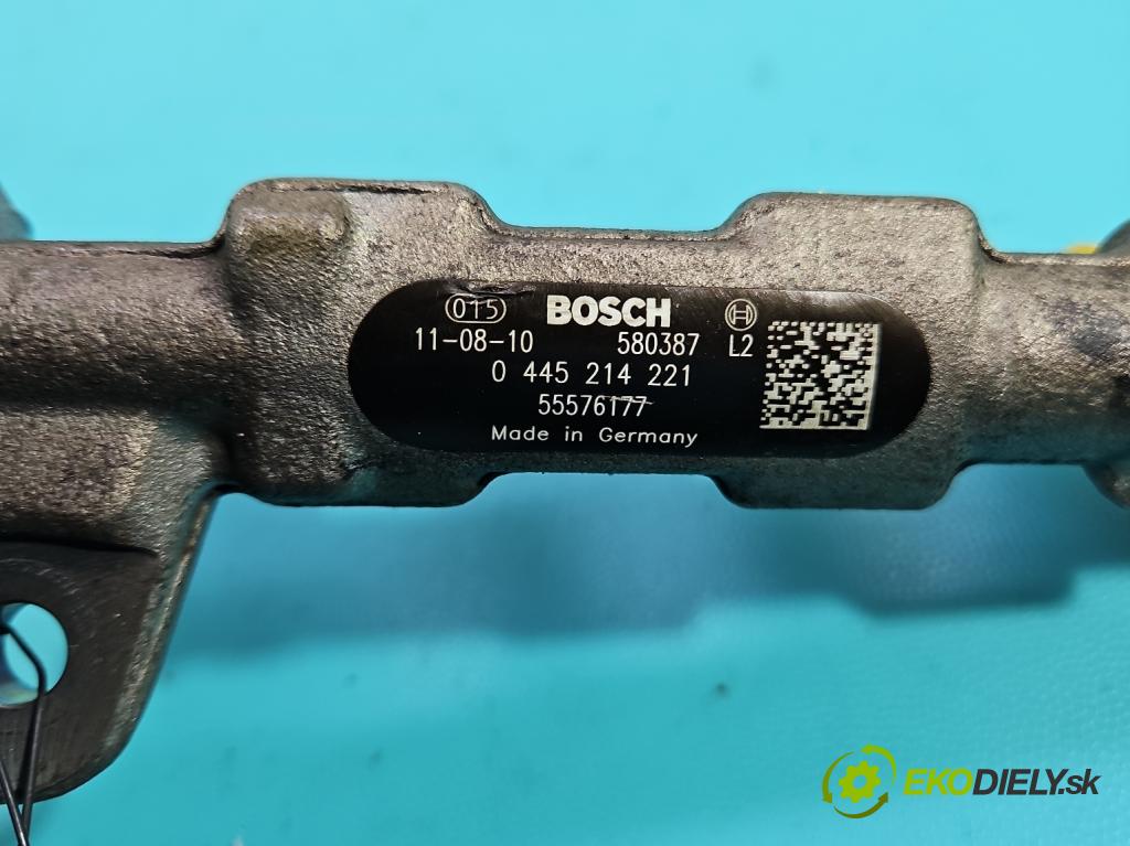 Opel Insignia A 2008-2017 2.0 CDTI 131 HP automatic 96 kW 1956 cm3 5- lišta vstrekovacia 0445214221 (Vstrekovacie lišty)