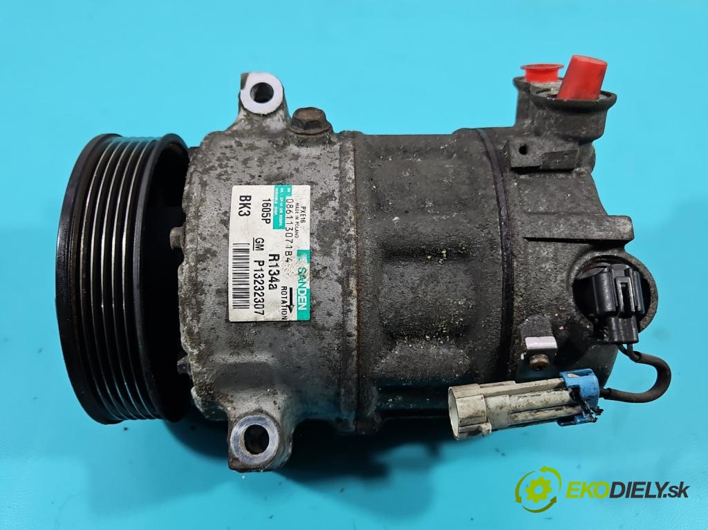 Opel Insignia A 2008-2017 2.0 CDTI 131 HP automatic 96 kW 1956 cm3 5- Kompresor: klimatizácie 13232307 (Kompresory klimatizácie)