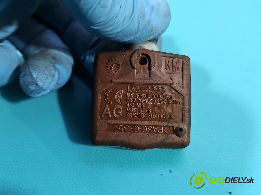 Opel Insignia A 2008-2017 2.0 CDTI 131 hp automatic 96 kW 1956 cm3 5- snímač tlaku pneumatika 13348393 (Snímače tlaku v pneumatikách)